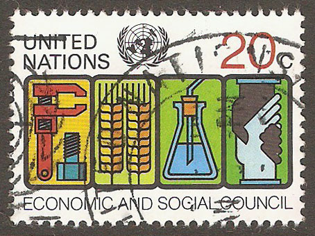 United Nations New York Scott 342 Used